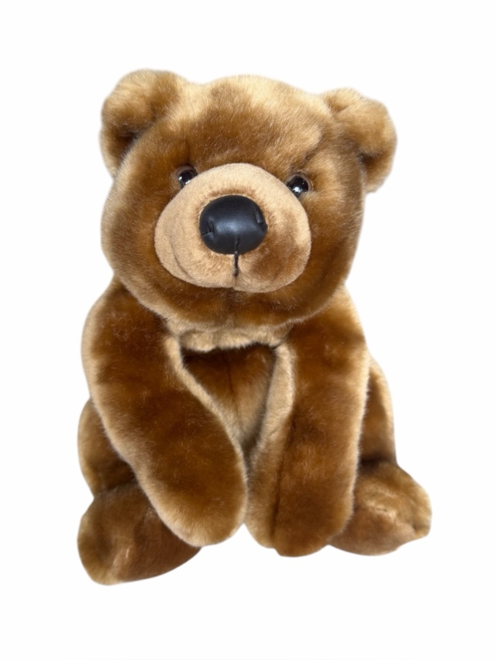 Vintage Kids of America Corp Brown Bear Plush Stuffed Animal Plushie
